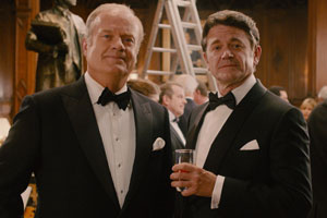 Breaking The Bank. Image shows from L to R: Charles Bunbury (Kelsey Grammer), Richard Grinding (John Michael Higgins)