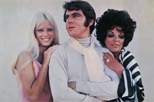 ....Can Heironymus Merkin Ever Forget Mercy Humppe And Find True Happiness?. Image shows from L to R: Mercy Humppe (Connie Kreski), Heironymus Merkin (Anthony Newley), Polyester Poontang (Joan Collins). Copyright: Universal Pictures