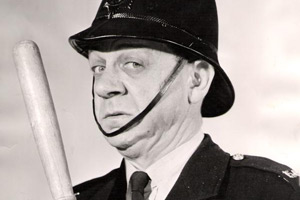 Carry On, Constable. Sgt. Frank Wilkins (Sid James). Copyright: Peter Rogers Productions