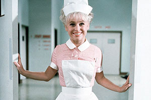 Carry On Doctor. Nurse Sandra May (Barbara Windsor). Copyright: Peter Rogers Productions