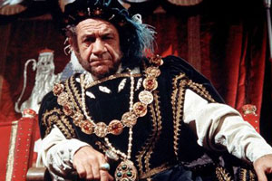 Carry On Henry. Henry VIII (Sid James). Copyright: Peter Rogers Productions