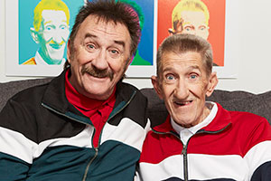 Chuckle Time. Image shows from L to R: Paul Elliott, Barry Elliott. Copyright: So Television