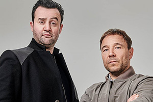 Code 404. Image shows from L to R: DI John Major (Daniel Mays), DI Roy Carver (Stephen Graham)