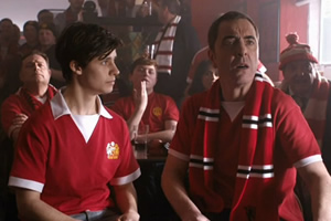 Cold Feet. Image shows from L to R: Adam Williams (James Nesbitt), Matthew Williams (Ceallach Spellman)