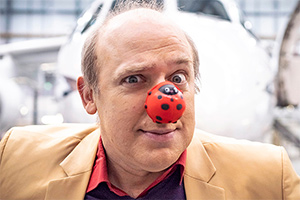 Comic Relief. Tim Vine. Copyright: BBC