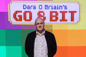 Dara O Briain's Go 8 Bit. Dara O Briain. Copyright: DLT Entertainment Ltd.