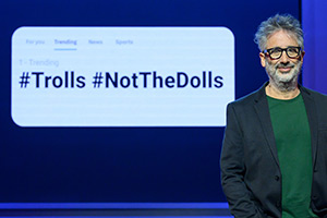 David Baddiel: Trolls, Not The Dolls. David Baddiel