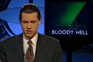 The Day Today. Chris Morris. Copyright: TalkbackThames