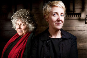 Deadheading. Image shows from L to R: CSM Jo Black (Miriam Margolyes), DCI Alma Blair (Julie Hesmondhalgh). Copyright: Savvy Productions