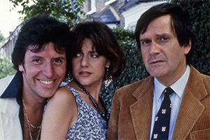 Dear John..... Image shows left to right: Kirk (Peter Blake), Kate (Belinda Lang), John Lacey (Ralph Bates)