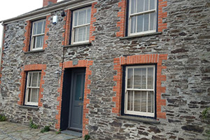 Doc Martin's cottage in Port Isaac, Cornwall