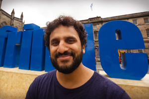 Edinburgh Nights With Nish Kumar. Nish Kumar. Copyright: BBC