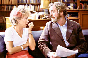 Educating Rita. Image shows from L to R: Rita (Julie Walters), Dr. Frank Bryant (Michael Caine)