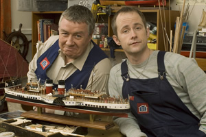 Empty. Image shows from L to R: Jacky (Gregor Fisher), Tony (Billy Boyd). Copyright: The Comedy Unit
