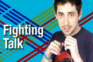 Fighting Talk. Colin Murray. Copyright: World's End Productions Fighting Talk. Colin Murray. Copyright: World's End Productions