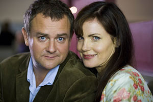 Freezing. Image shows from L to R: Matt (Hugh Bonneville), Elizabeth (Elizabeth McGovern). Copyright: BBC