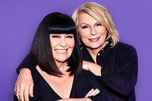 French And Saunders: Funny Women. Image shows from L to R: Dawn French, Jennifer Saunders