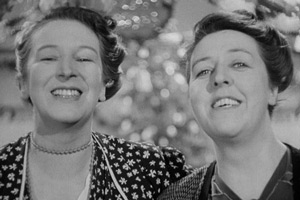 Gert And Daisy Clean Up. Image shows left to right: Gert (Elsie Waters), Daisy (Doris Waters)