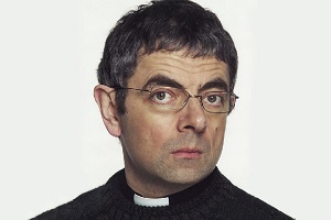 God's Work. Rowan Atkinson. Copyright: Hat Trick Productions