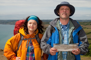 The Great Outdoors. Image shows from L to R: Christine (Ruth Jones), Bob (Mark Heap)