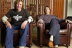 Help. Image shows from L to R: Paul Whitehouse, Peter (Chris Langham). Copyright: BBC