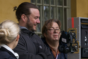 The Hippopotamus. Image shows from L to R: John Jencks, Ted Wallace (Roger Allam)