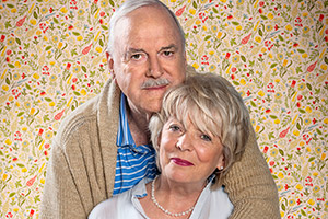 Hold The Sunset. Image shows from L to R: Phil (John Cleese), Edith (Alison Steadman). Copyright: BBC