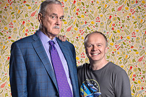 Hold The Sunset. Image shows from L to R: Phil (John Cleese), Roger (Jason Watkins). Copyright: BBC