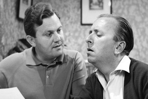 Hugh And I. Image shows from L to R: Terry Scott (Terry Scott), Hugh Lloyd (Hugh Lloyd). Copyright: BBC