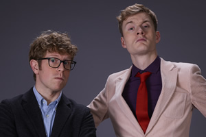 Hypothetical. Image shows from L to R: Josh Widdicombe, James Acaster. Copyright: Hat Trick Productions