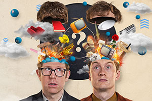 Hypothetical. Image shows from L to R: Josh Widdicombe, James Acaster. Copyright: Hat Trick Productions