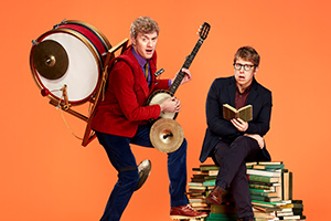 Hypothetical. Image shows from L to R: James Acaster, Josh Widdicombe