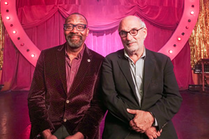 Imagine... Lenny Henry. Image shows from L to R: Lenny Henry, Alan Yentob