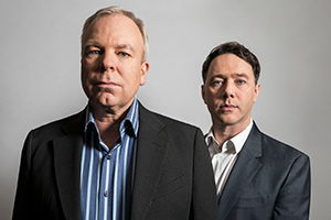 Inside No. 9. Image shows from L to R: Steve Pemberton, Reece Shearsmith