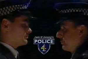 Jack & Jeremy's Police 4. Image shows from L to R: Jack (Jack Dee), Jeremy (Jeremy Hardy). Copyright: Open Mike Productions