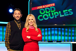 Jon & Lucy's Odd Couples. Image shows left to right: Jon Richardson, Lucy Beaumont