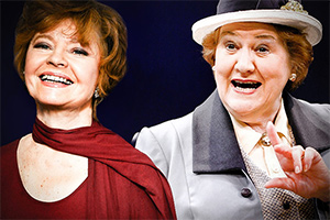 Ladies Of Letters. Image shows from L to R: Irene (Prunella Scales), Vera (Patricia Routledge). Copyright: BBC