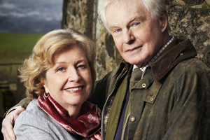 Last Tango In Halifax. Image shows from L to R: Celia (Anne Reid), Alan (Derek Jacobi). Copyright: Red Production Company