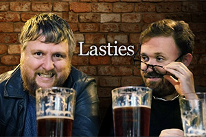 Lasties. Image shows from L to R: Ray (Tim Key), Boo (John Kearns)