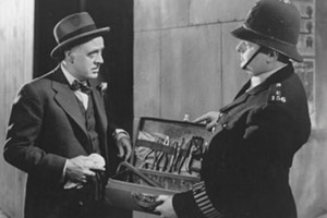 Laughter In Paradise. Image shows from L to R: Captain James Deniston Russell (Alastair Sim), Station Constable (Colin Gordon)