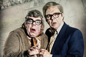 The League Of Gentlemen. Image shows from L to R: Tubbs (Steve Pemberton), Edward (Reece Shearsmith). Copyright: BBC