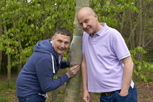 Lee And Dean. Image shows from L to R: Dean (Mark O'Sullivan), Lee (Miles Chapman)