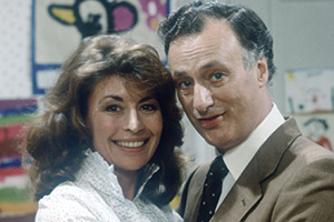 Let There Be Love. Image shows left to right: Judy (Nanette Newman), Timothy Love (Paul Eddington)