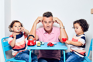 The Likely Dads. Tim Vincent. Copyright: Made In Manchester Productions