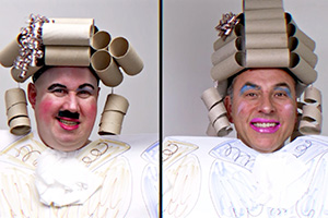 Little Britain. Image shows from L to R: Matt Lucas, David Walliams