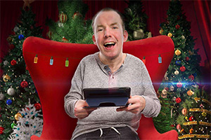 Christmas Comedy Club With Lost Voice Guy. Lee Ridley