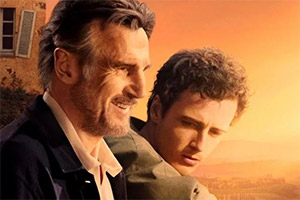 Made In Italy. Image shows from L to R: Robert (Liam Neeson), Jack (Micheál Richardson). Copyright: Lions Gate