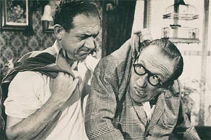 Make Mine A Million. Image shows from L to R: Sid Gibson (Sid James), Arthur Ashton (Arthur Askey)