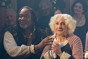 Man & Witch: The Dance Of A Thousand Steps. Image shows from L to R: Reginald D Hunter, Pauline McLynn