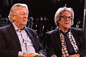 Mark Lawson Talks To Clement & La Frenais. Image shows from L to R: Dick Clement, Ian La Frenais. Copyright: BBC